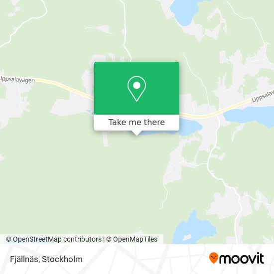 Fjällnäs map