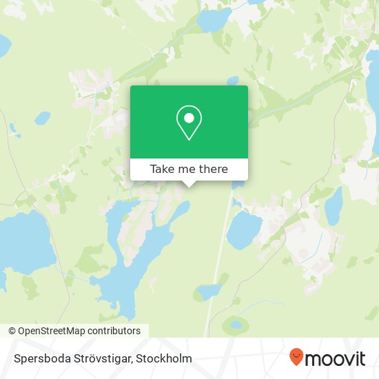 Spersboda Strövstigar map