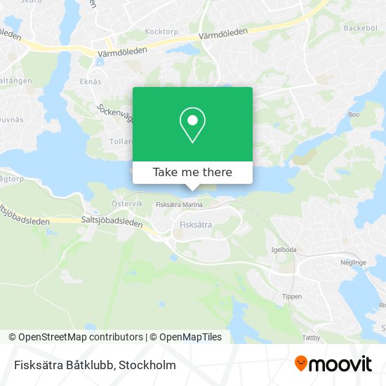 Fisksätra Båtklubb map