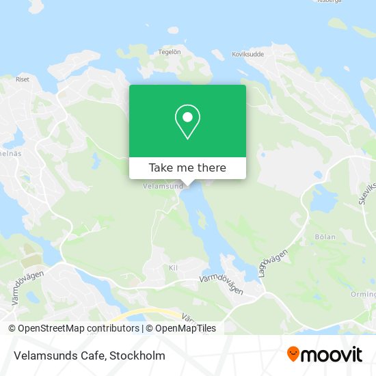 Velamsunds Cafe map