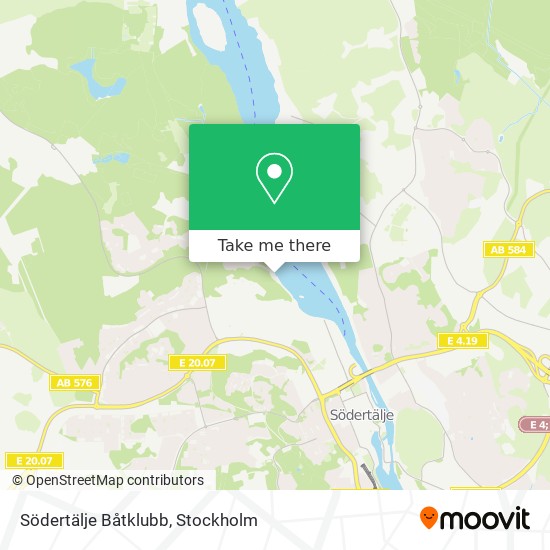 Södertälje Båtklubb map