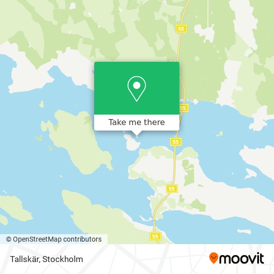 Tallskär map