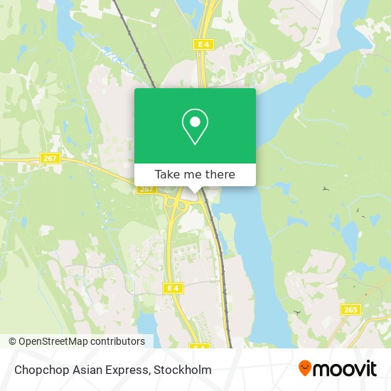 Chopchop Asian Express map