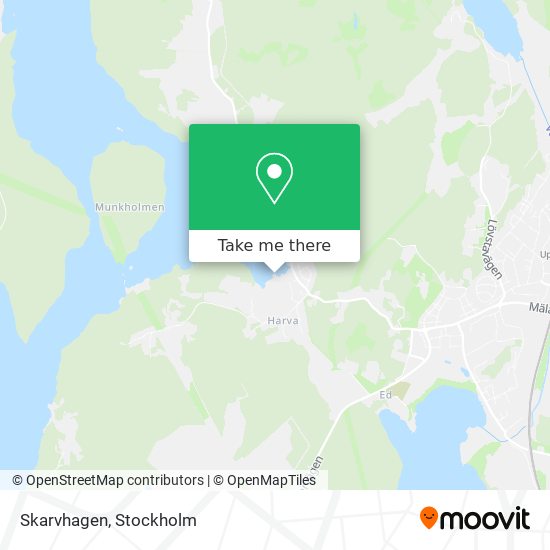 Skarvhagen map