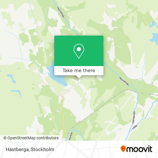 Hästberga map
