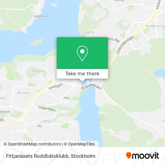 Fittjanäsets Roddbåtsklubb map