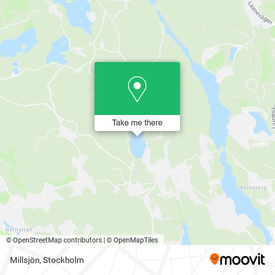 Millsjön map