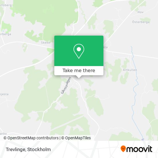 Trevlinge map