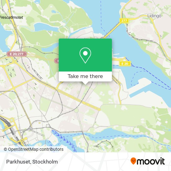 Parkhuset map