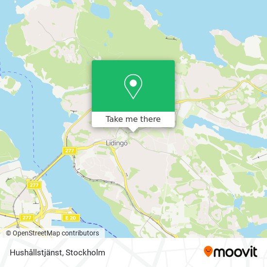 Hushållstjänst map