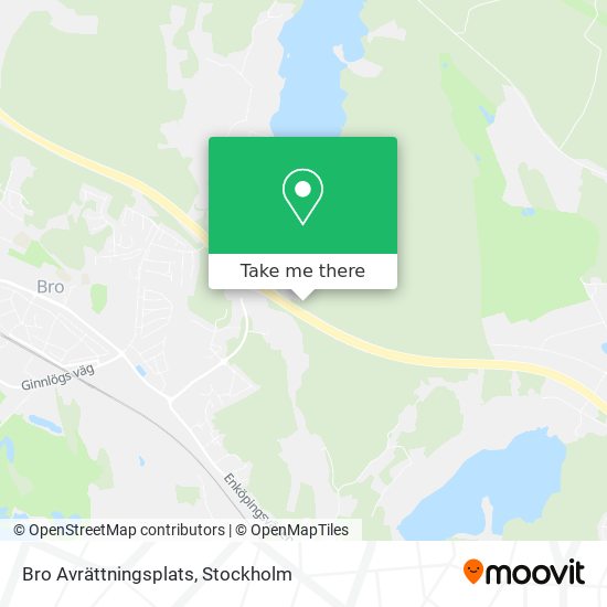 Bro Avrättningsplats map