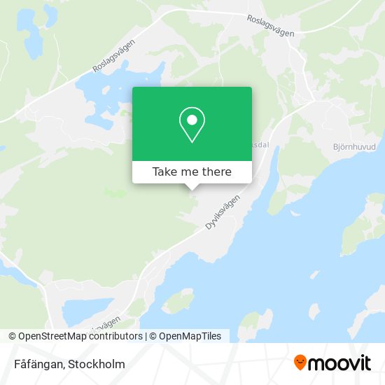 Fåfängan map