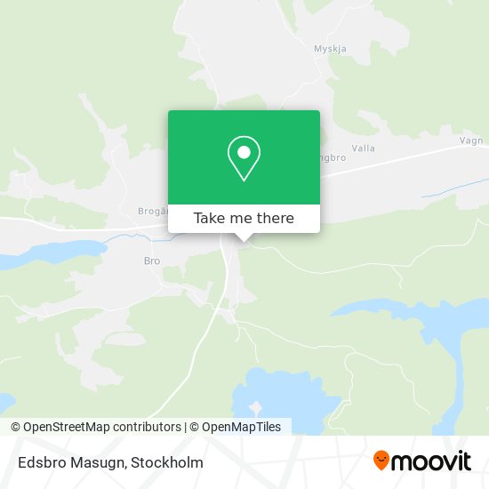 Edsbro Masugn map