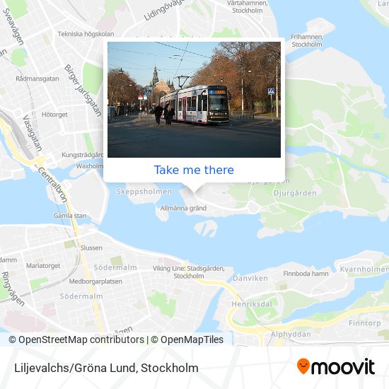 How To Get To Liljevalchs Grona Lund In Stockholm By Bus Metro Light Rail Or Train Moovit