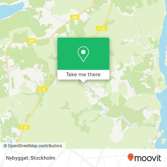 Nybygget map