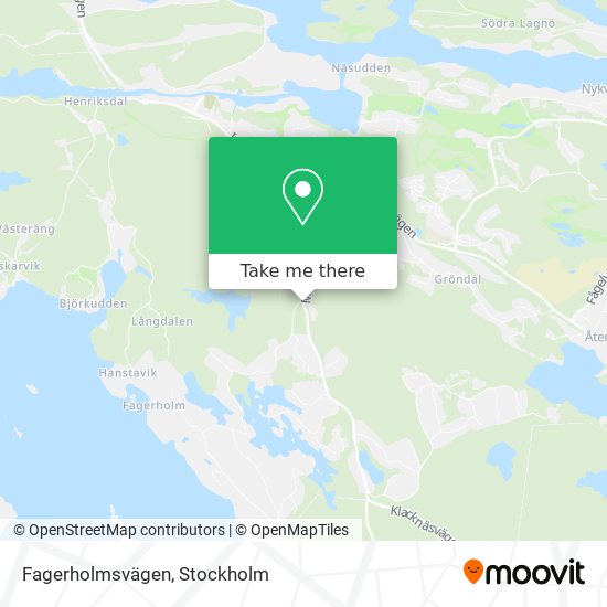 Fagerholmsvägen map