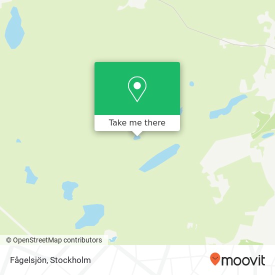 Fågelsjön map