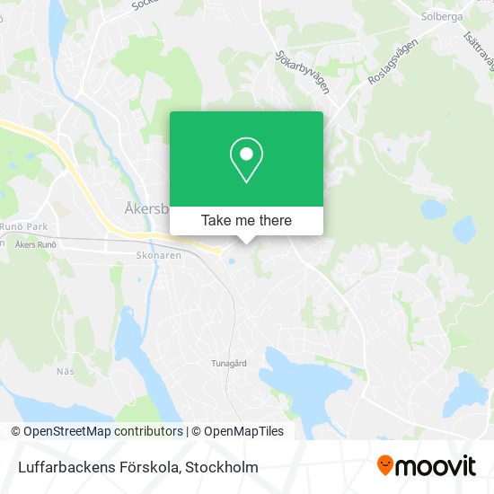 Luffarbackens Förskola map