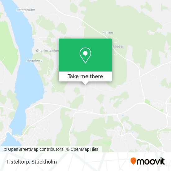 Tisteltorp map