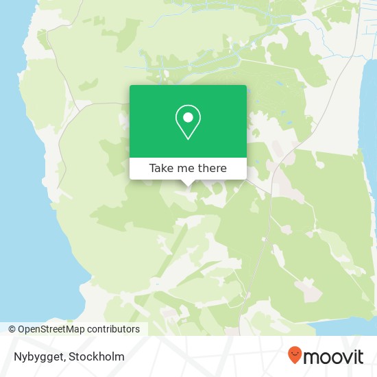 Nybygget map