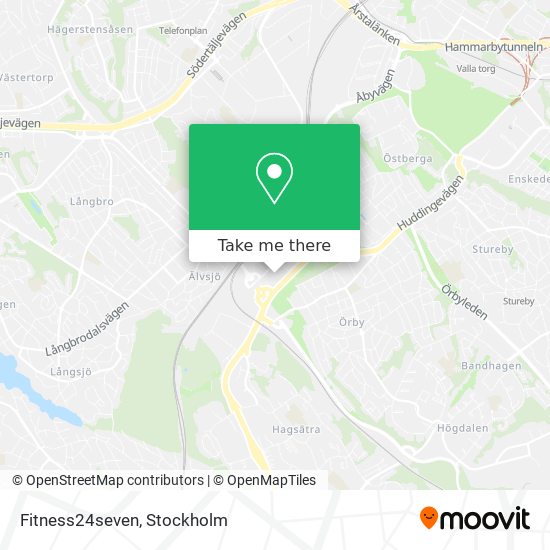 Fitness24seven map