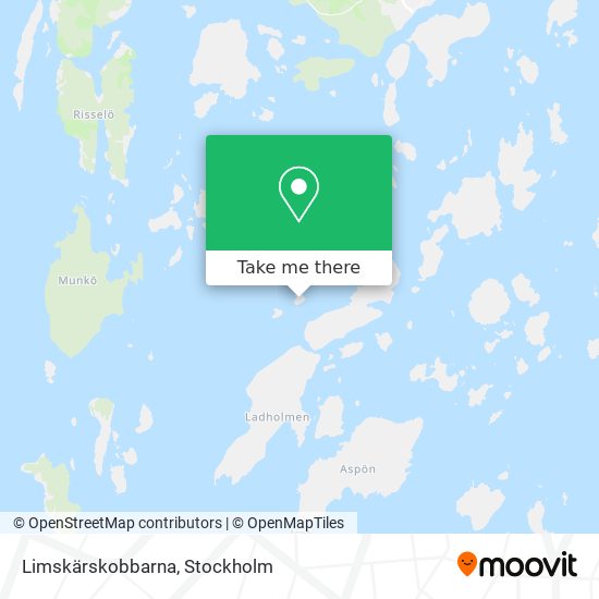 Limskärskobbarna map