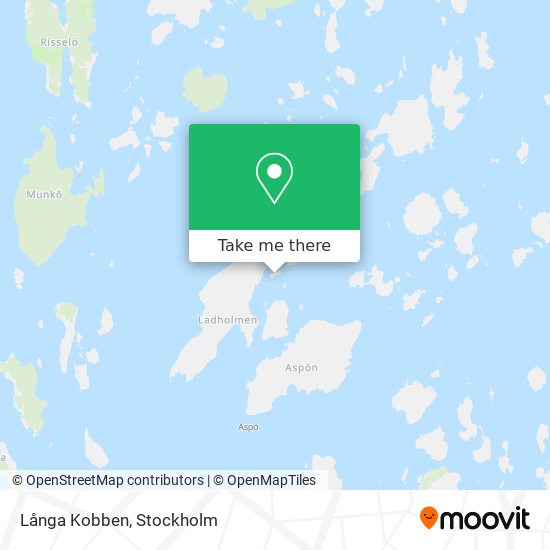 Långa Kobben map