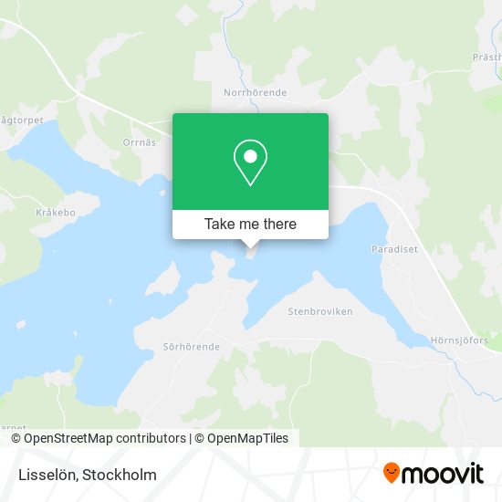 Lisselön map