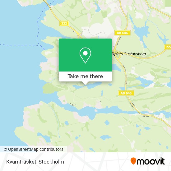 Kvarnträsket map