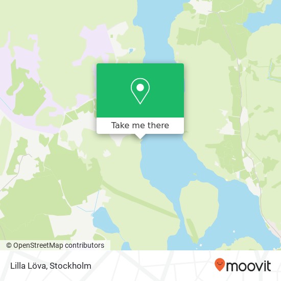 Lilla Löva map