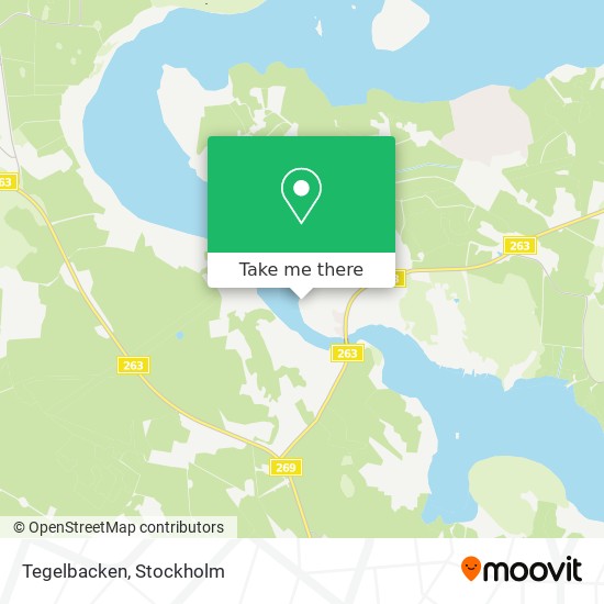 Tegelbacken map