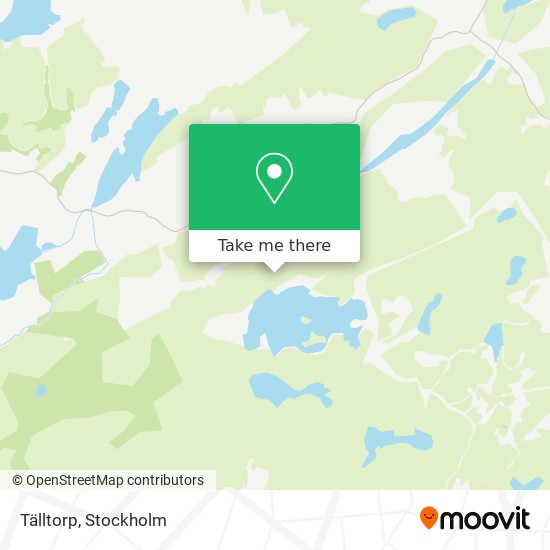 Tälltorp map