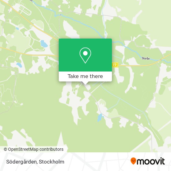 Södergården map