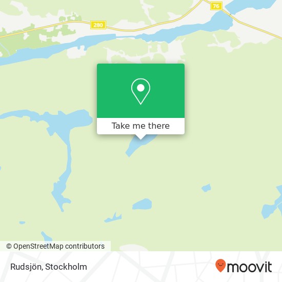 Rudsjön map