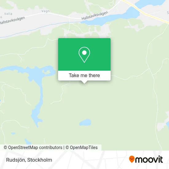 Rudsjön map