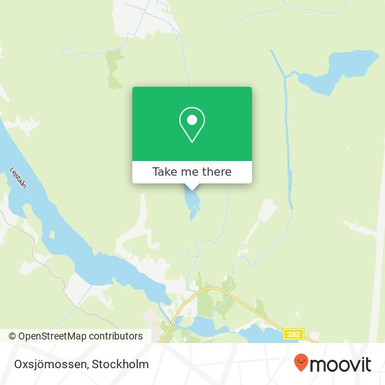 Oxsjömossen map