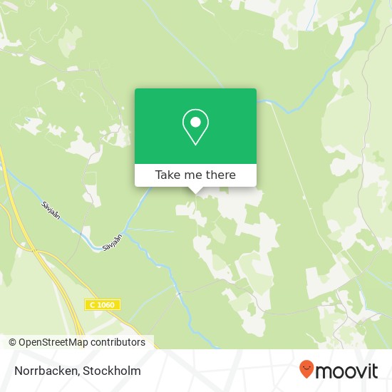 Norrbacken map