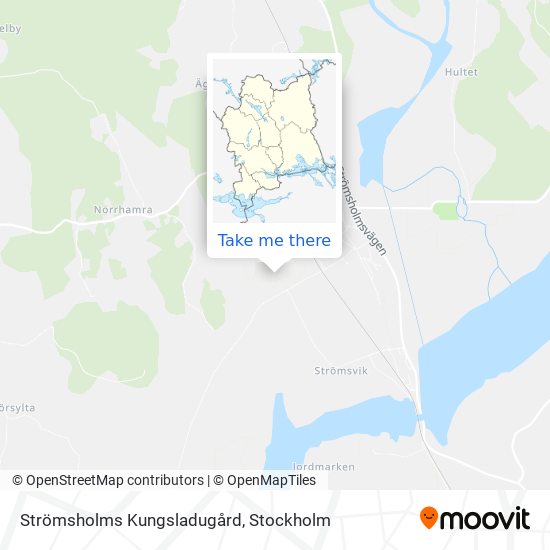 Strömsholms Kungsladugård map