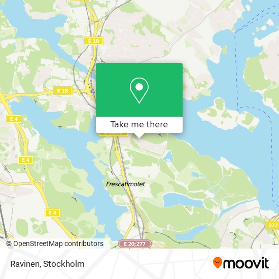 Ravinen map