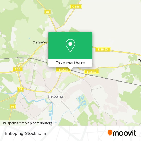 Enköping map