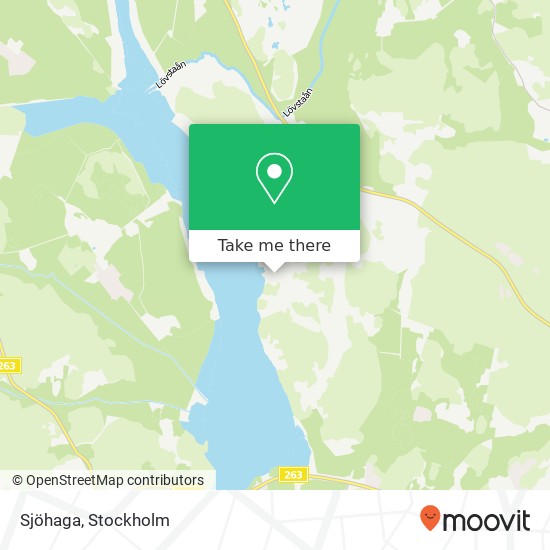 Sjöhaga map