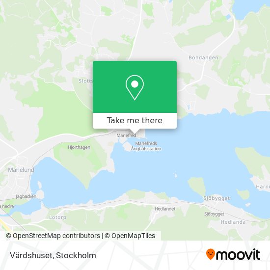 Värdshuset map