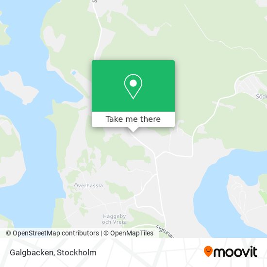 Galgbacken map