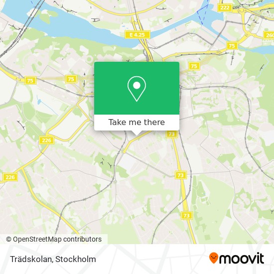 Trädskolan map