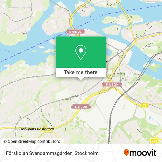 Förskolan Svandammsgården map