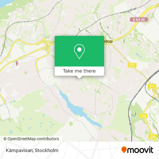 Kämpavisan map