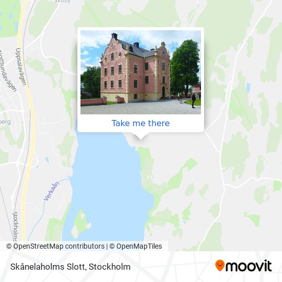 Skånelaholms Slott map