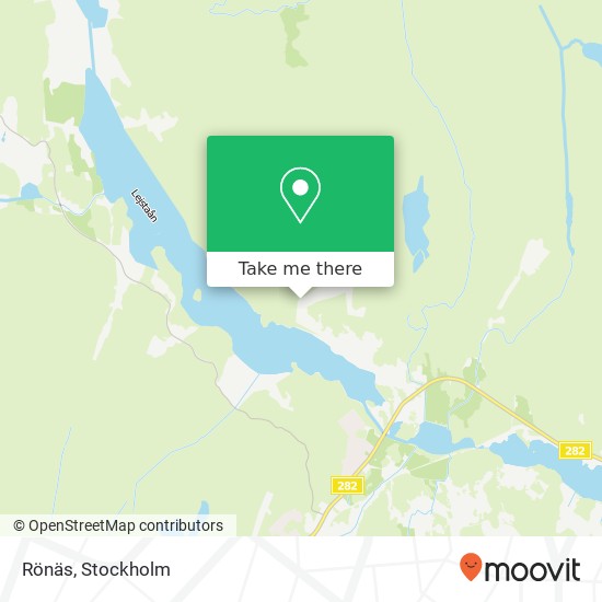 Rönäs map