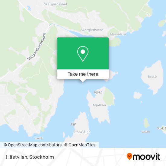 Hästvilan map