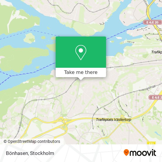 Bönhasen map